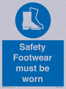 Safety Footwear must be worn